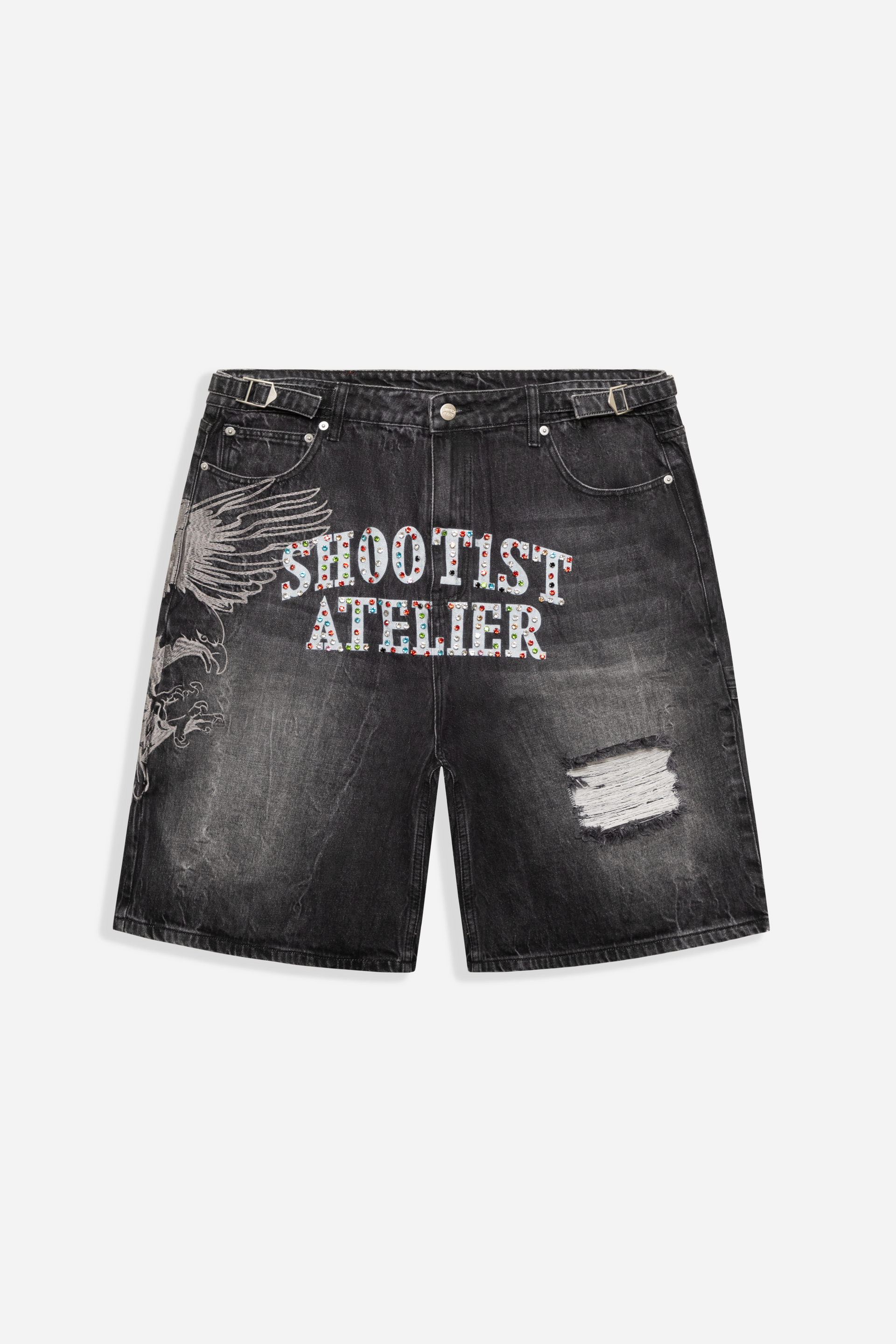 Graphite Opaline Jorts