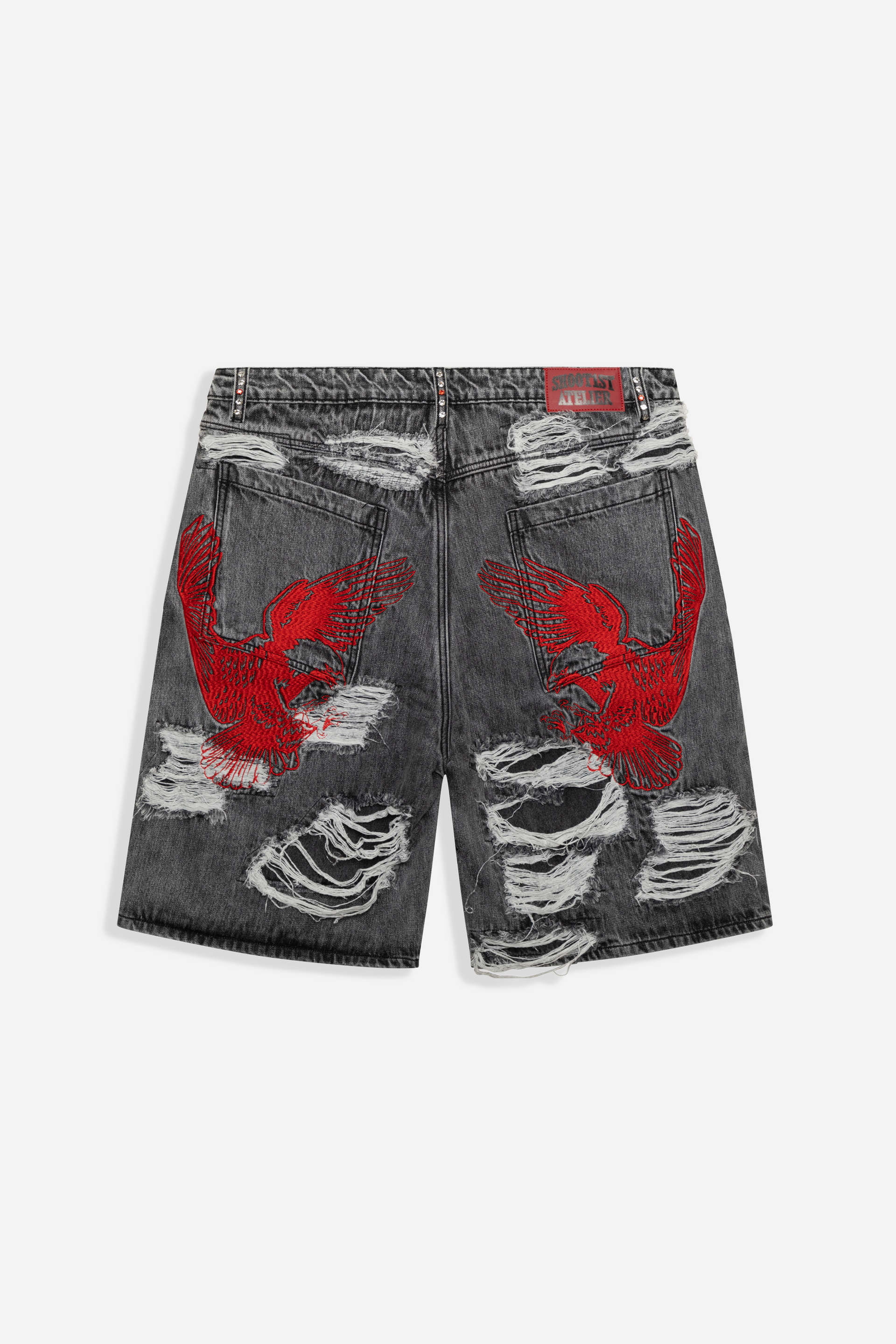 Bloodline Denim Shorts