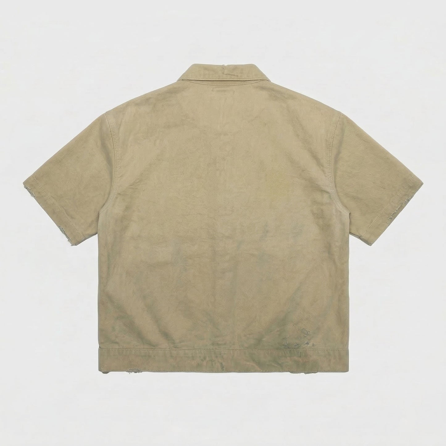 Tan Denim Polo