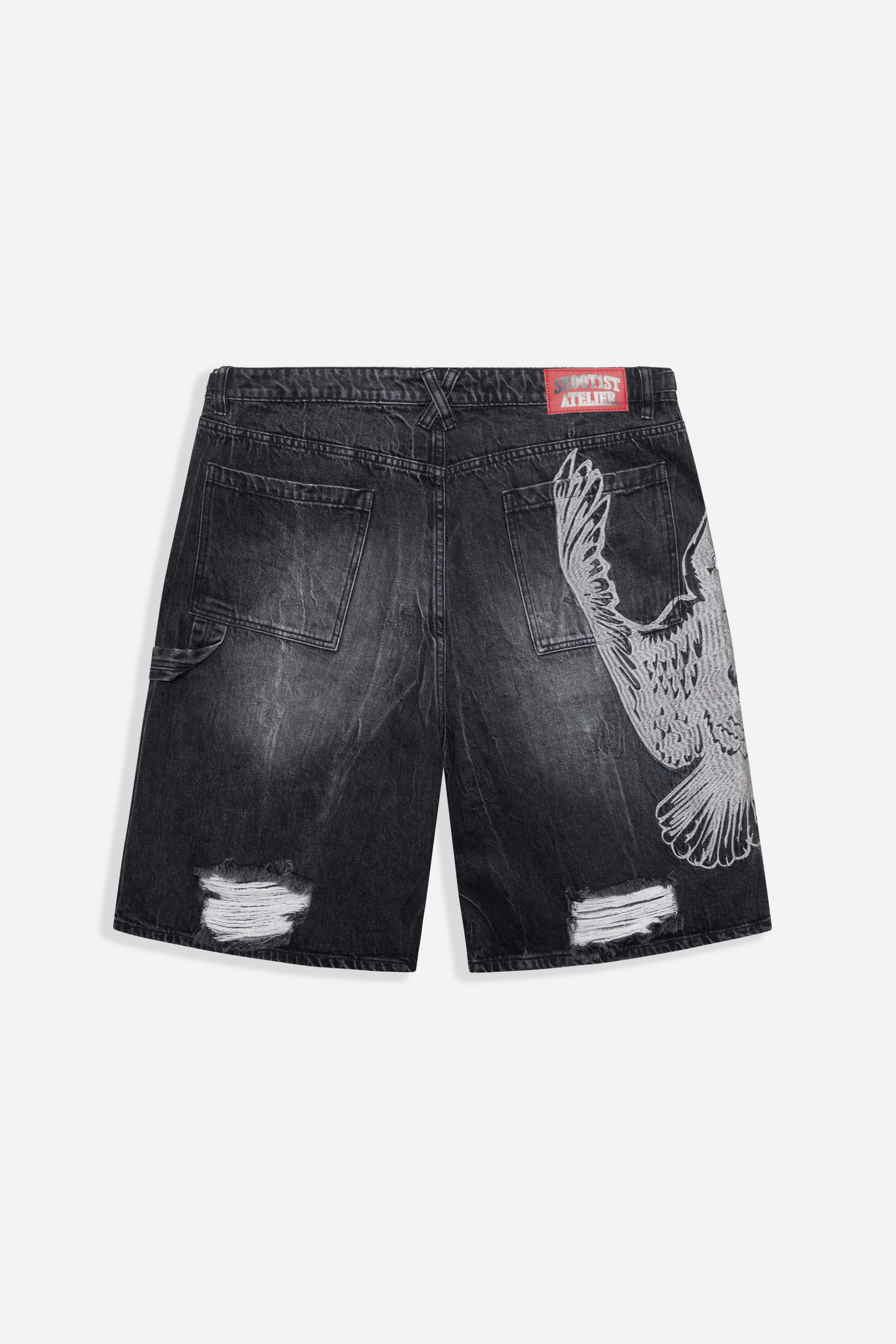 Graphite Opaline Jorts